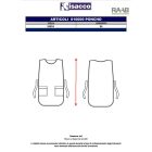 Fukszia ujjatlan unisex poncsó