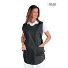 Fekete ujjatlan unisex poncsó