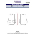 Szürke ujjatlan unisex poncsó