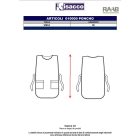 Keksz ujjatlan uniszex poncsó