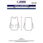 Galambszürke unisex ujjatlan poncsó