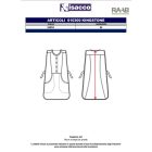 Kingston kínai kék színű, ujjatlan uniszex poncsó