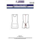 Papeete női farmer kötény