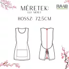 Papeete női kötény/tunika  homok színben