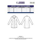 Coimbra szatén köpeny - rövid ujjú