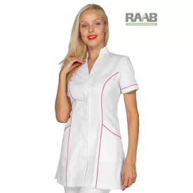 L-es méretű Rio tunika fehér-fukszia színben 