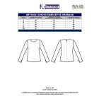 Granada sztreccs fehér póló - rövid ujjú