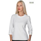 Granada sztreccs fehér póló - 3/4 ujjú