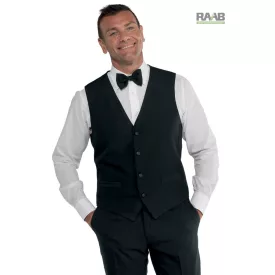 Klasszikus fekete mellény 3-4-5XL-es méretekben