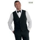 Klasszikus fekete mellény XS-2XL-es méretekben