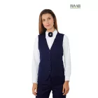 Sötétkék unisex mellény