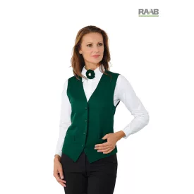 Zöld színű unisex mellény