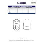 Gilet - unisex fekete mellény