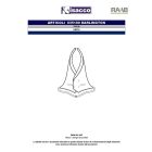 Murano barna egyméretes, unisex boleró-mellény