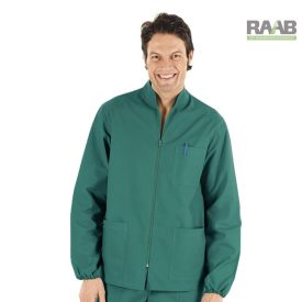 Samarcanda köpeny műtős zöld gumis ujjvéggel - unisex