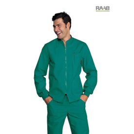   Samarcanda köpeny műtős zöld passzés ujjvéggel - unisex