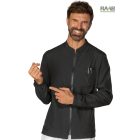 Samarcanda köpeny fekete sztreccs, gumis ujjvéggel - unisex