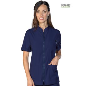 Samarcanda köpeny kék sztreccs, rövid ujjú - unisex