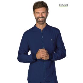   Samarcanda köpeny kék sztreccs, passzés ujjvéggel - unisex