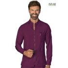 Samarcanda köpeny püspöklila sztreccs, gumis ujjvéggel - unisex