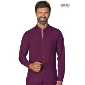   Samarcanda köpeny püspöklila sztreccs, gumis ujjvéggel - unisex