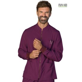   Samarcanda köpeny püspöklila sztreccs, passzés ujjvéggel - unisex