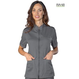 Samarcanda köpeny szürke  sztreccs, rövid ujjú - unisex