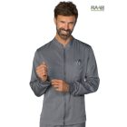 Samarcanda köpeny szürke sztreccs, passzés ujjvéggel - unisex