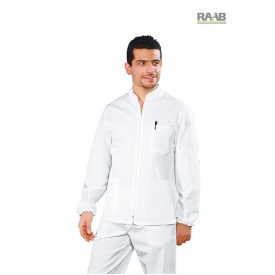 Samarcanda köpeny fehér gumis ujjvéggel - unisex