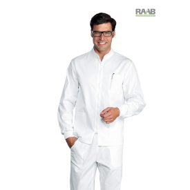 Samarcanda köpeny fehér passzés ujjvéggel - unisex