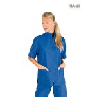 Samarcanda rövidujjú köpeny műtős kék - unisex