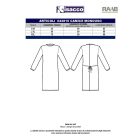 Beteg és látogató unisex műtősköpeny - mosható