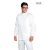 Dentista fehér rövid köpeny, passzés újjvéggel- unisex