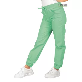 Világoszöld unisex pamut nadrág 