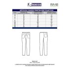 Kínai kék, unisex nadrág