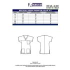 Bohócmintás unisex  tunika-ing