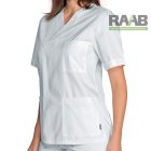 Orvosi ing hálós hátrésszel - unisex, fehér