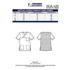 Orvosi ing hálós hátrésszel - unisex, fehér