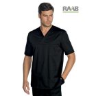 Orvosi ing hálós hátrésszel - unisex, fekete