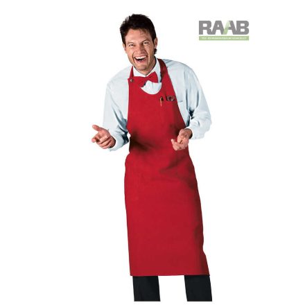 Piros Sommelier kötény
