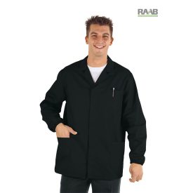 Sport munkaköpeny 195 gramsúlyú anyagból - fekete