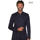 Riad álló galléros zakó - kék