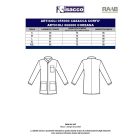 Corfu orvosi ing/köpeny sztreccs bohémia anyagból - rövid ujjú