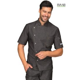 Belfast fekete - farmer séfkabát, szellőzős