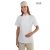 Fehér extra light, rövid ujjú, női szakácskabát