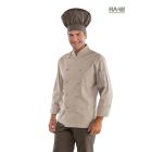 Bézs szakácskabát - hoszú ujjú