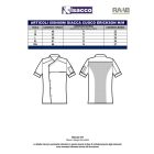 Erickson light sztreccs unisex séfkabát- black Jeans