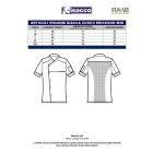 Koen szellőzős hátú ing - rövid ujjú, fehér