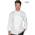 Helsinki fehér szakácskabát - hosszú ujjú