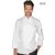 Helsinki fehér szakácskabát - hosszú ujjú